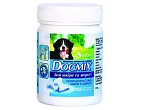 Витамины для собак Dogmix для кожи и шерсти, 100 таблеток