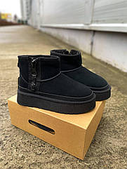 Жіночі замшеві угги,38р.