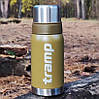 Термос похідний Трамп 500 мл Tramp Expedition Line склянка термос для чаю кави армійський термос із нержавіючої сталі Оливковий, фото 4