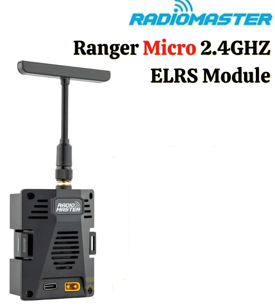 Радіомодуль для апаратури RadioMaster ELRS Ranger Micro 2,4GHz Crossfire, фото 1