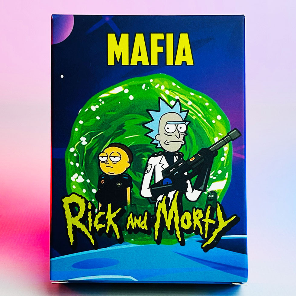 Гра карткова - MAFIA - Rick and Morty