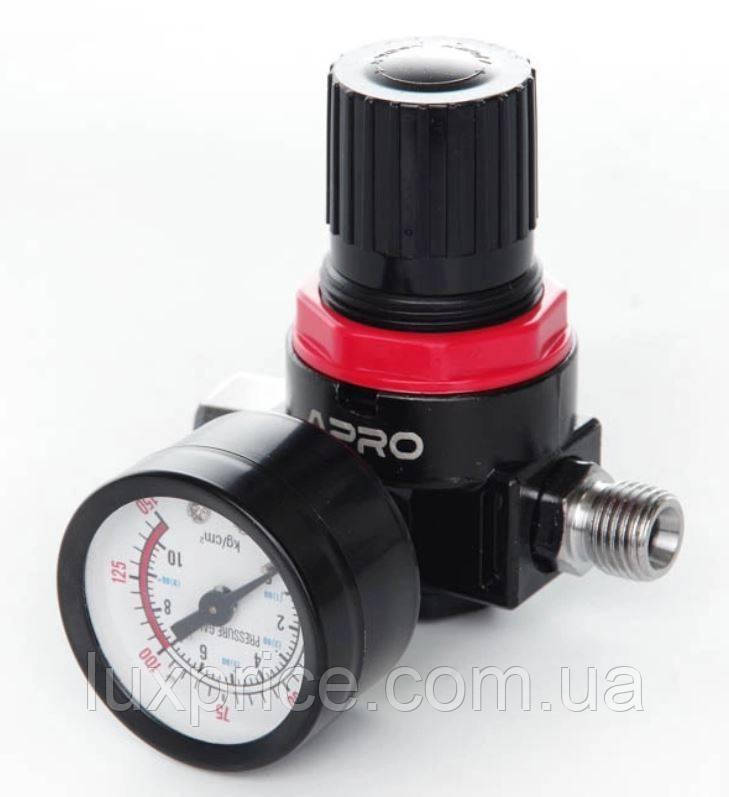 Редуктор з манометром 1/4` APRO 850118   Luxprice, фото 1