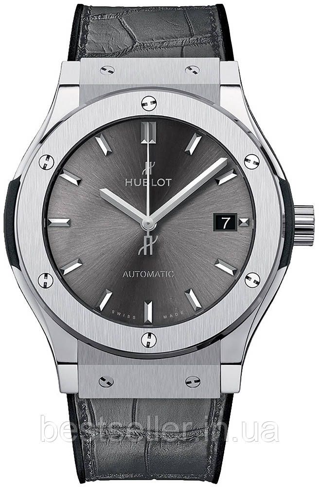 HUBLOT FUSION RACING GREY TITANIUM  42MM MENS WATCH cal. HUB1110  ref. 542.NX.7071.LR