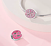 Срібний шарм-підвіска в стилі Pandora 925 проба Cancer знак зодіаку Рак шармик-намистина на браслет ПАНДОРА, фото 2