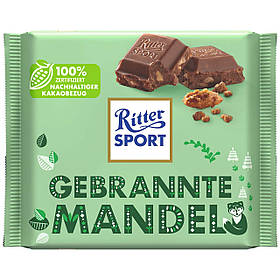 Шоколад Ritter Sport Gebrannte Mandel 100g