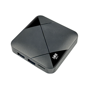 Ігрова приставка для телевізора M8 mini 4K Android TV з вбудованим емулятором ретроігор і джойстиками, фото 3