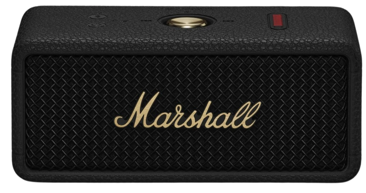 Бездротова портативна колонка Marshall Emberton III Black and Brass (1006884)
