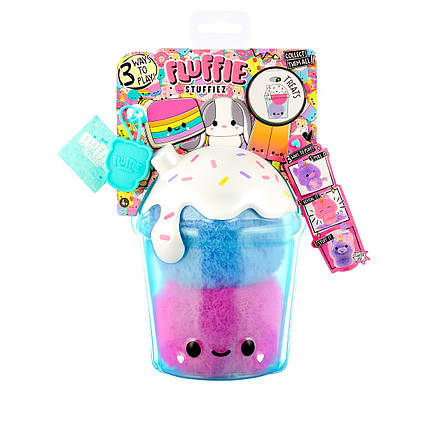 М’яка іграшка-антистрес FLUFFIE STUFFIEZ серії "Small Plush" – БОБА, фото 1