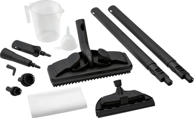 Пароочисник Clatronic DR 3280 - комплект насадок та аксесуарів