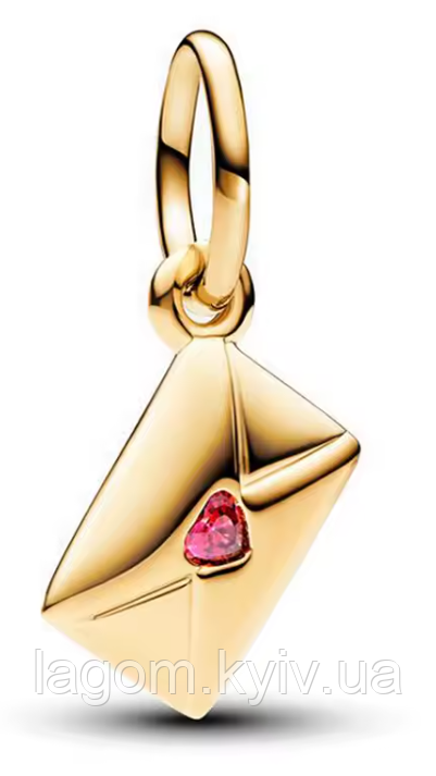 Срібний шарм-підвіска у стилі PANDORA Romantic Charm 925 проба срібна намистна на браслет ПАНДОРА, фото 1
