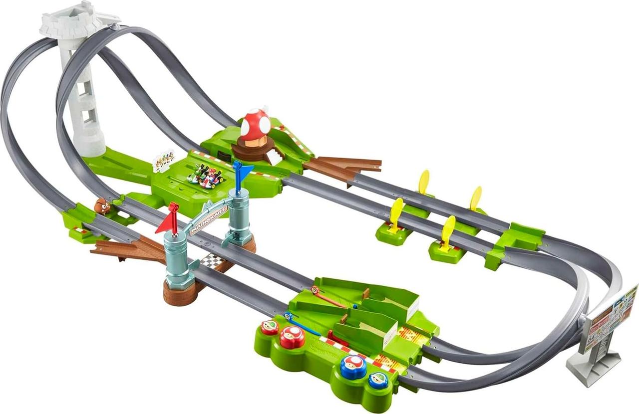 Трек Хот Вілс Маріо Карт Hot Wheels Mario Kart Circuit Track Set GCP27