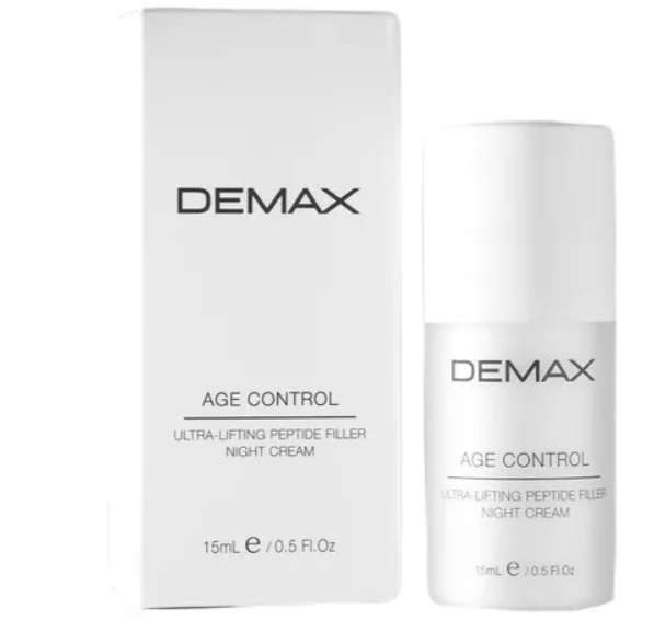 НІЧНИЙ заповнювати ЛІФТІНГ-КРЕМ С пептиду Demax AGE CONTROL ULTRA NIGHT CREAM PEPTIDE FILLER