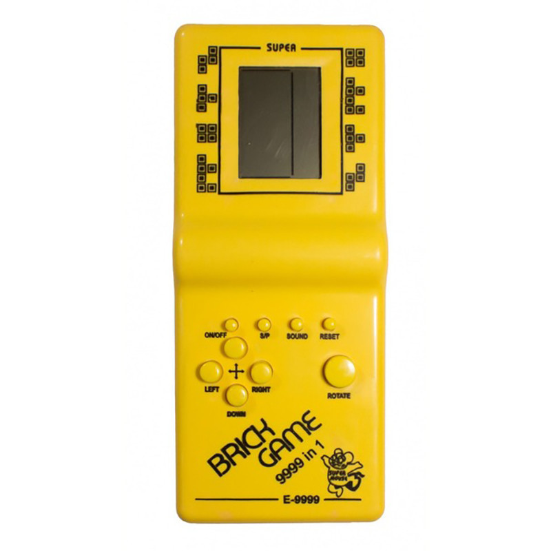Інтерактивна іграшка Тетріс Bambi Е 9999(Yellow) 9999 ігор, жовтий, Toyman