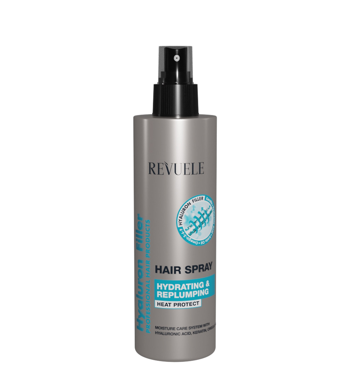 Термозахисний спрей-філер для волосся Revuele Hyaluron Filler Hair Spray 200 мл