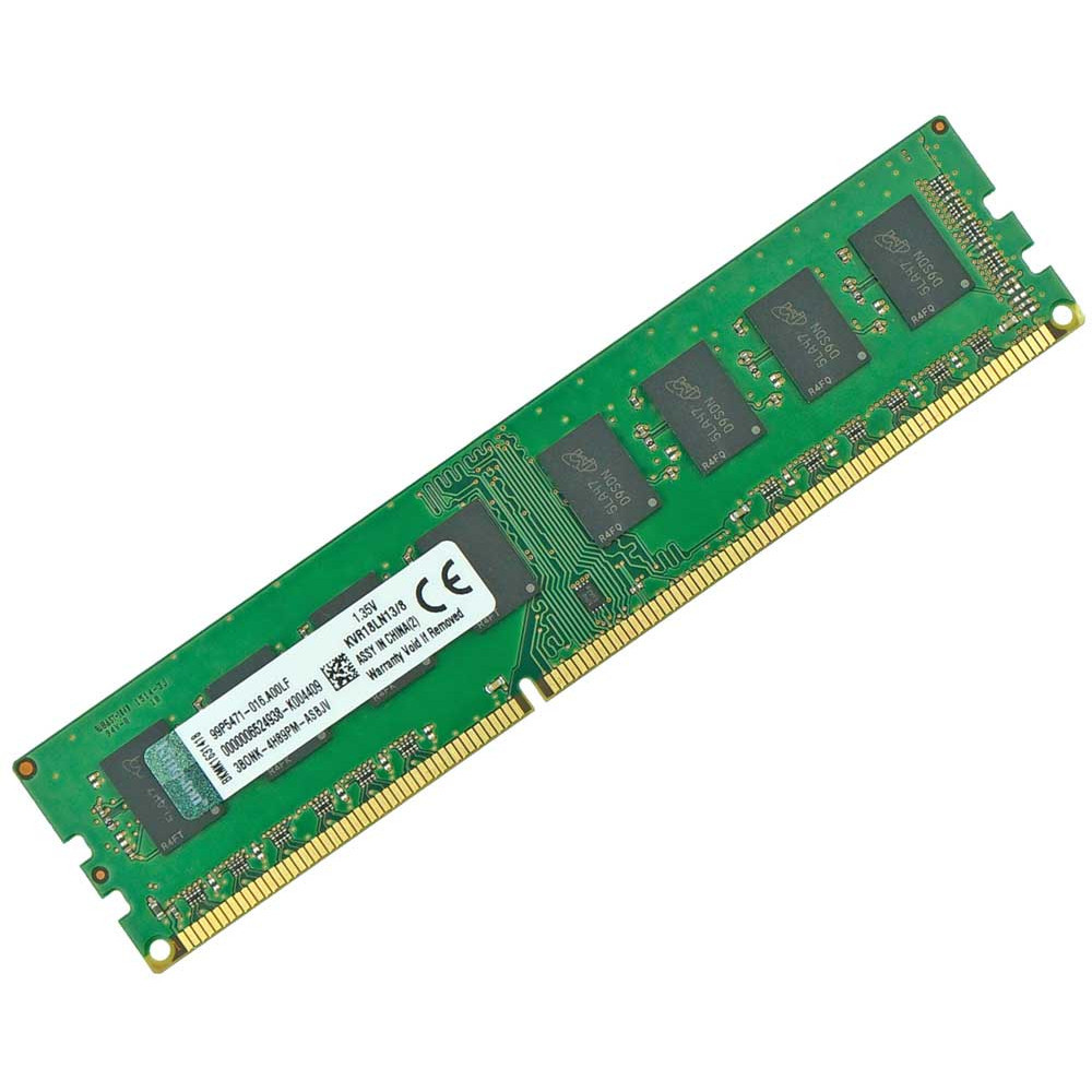 Оперативна пам'ять DDR3-1866 1.35В 16 Gb однією планкою Б/У PC3L-14900 KVR18LN13/16-GU 16384MB (7706920)