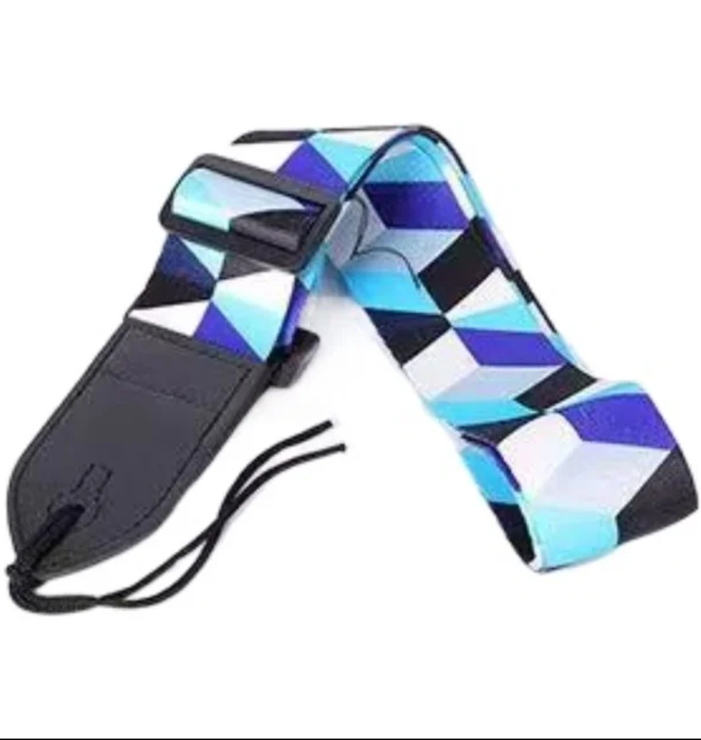 Ремінь для гітари "Abstract" (поліуретан) 137 см., фото 1