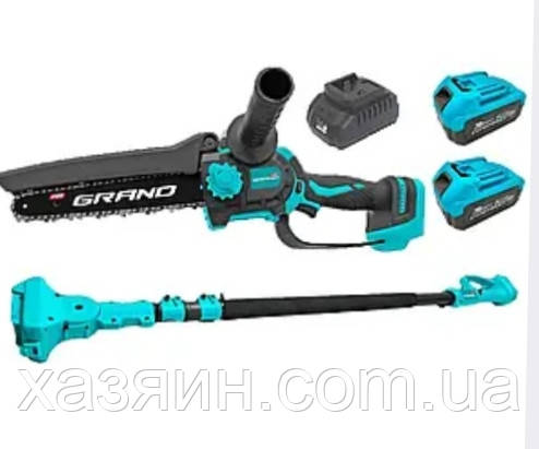 Аккумуляторная пила цепная Grand АПЦ-20V/M8"-4 с телескопической ...
