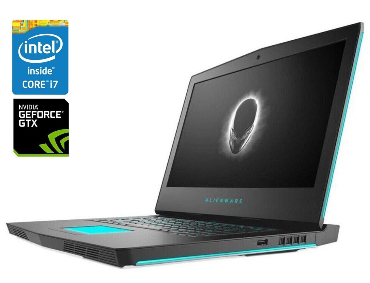 Ігровий ноутбук Б-клас Dell Alienware 15 R4/ 15.6" 1920x1080/ i7-8750H/ 16GB RAM/ 128GB SSD+1000GB HDD/ GTX 1080 8GB