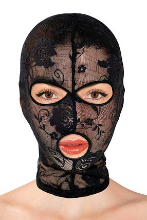 Капюшон для БДСМ Fetish Tentation Patterned fishnet hood, фото 1