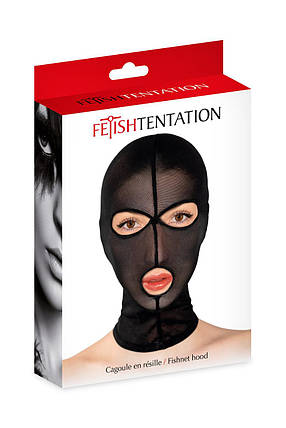Капюшон для БДСМ Fetish Tentation Feshnet hood, фото 2