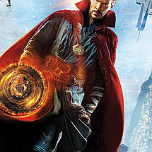 Плакат "Доктор Стрендж у Дзеркальному Вимірі, Камбербетч, Doctor Strange (2016)", 60×43см, фото 3