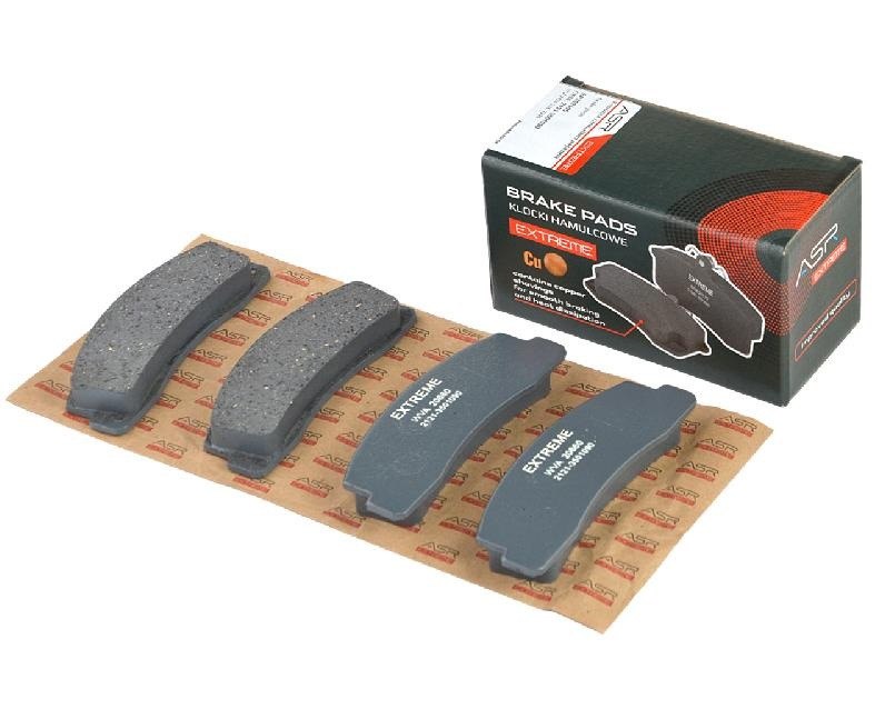 Колодка гальмівна ВАЗ 2121, 21213, 21214, 2123 передня (комплект 4шт) (виробництво BEST), фото 1