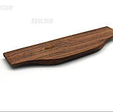 Бридж (струнотримач) для 12-тиструнної ї гітари (палісандр) 170х45х8, фото 7