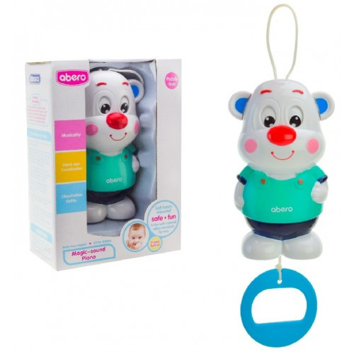 Брязкальце - підвіска заводна QX-91078E в коробці р.14х7х19см