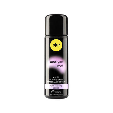 Анальне мастило pjur analyse me! Relaxing jojoba silicone 30 мл на силіконовій основі з олією жожоба, фото 1