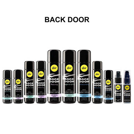 Анальна мастило pjur backdoor Comfort water glide 250 мл на водній основі з гиалурона, фото 2