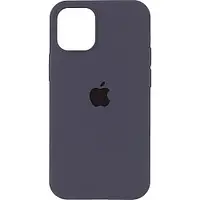 Силікон Original Round Case Apple iPhone 15 (19) Dark Grey