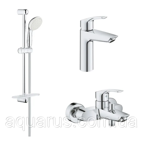 Набір змішувачів 3 в 1 Grohe Eurosmart (UA123248M0), фото 1