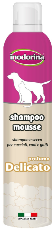 Inodorina Shampoo Mousse Delicato, 300 мл