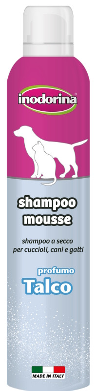Inodorina Shampoo Mousse Talco, 300 мл