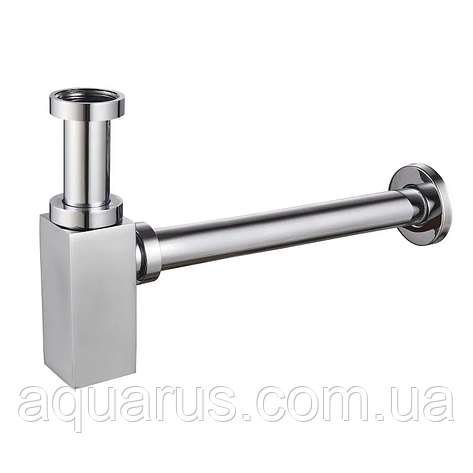 Сифон для умивальника KOER BT-02-01 1 1/4'' (Колір хром) (KR3411), фото 1