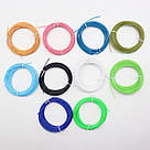 Набір пластику для 3D ручки, 20 кольорів по 10 метрів / PLA пластик для 3д ручки / Запаски для 3d ручок, фото 10