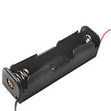 Тримач для акумулятора 18650, 1х з дротами, фото 4