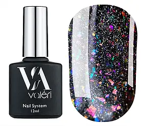 Світловідбиваючий топ для нігтів Valeri Top Disco Flash, 12 мл