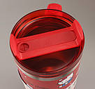 Термос термочашка Stanley Quencher H2.0 Tumbler з нержавіючої сталі 1,18 л Red KT6007845, фото 5
