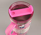 Термос термочашка Stanley Quencher H2.0 Tumbler з нержавіючої сталі 1,18 л Bright Pink KT6007847, фото 5