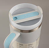 Термос термочашка Stanley Quencher H2.0 Tumbler з нержавіючої сталі Fog 1,18 л KT6007806 solve, фото 3