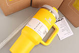 Термос термочашка Stanley Quencher H2.0 Tumbler з нержавіючої сталі 1,18 л Yellow KT6007817 solve, фото 8