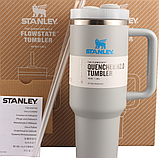 Термос термочашка Stanley Quencher H2.0 Tumbler з нержавіючої сталі 1,18 л Cloud KT6007824 solve, фото 8