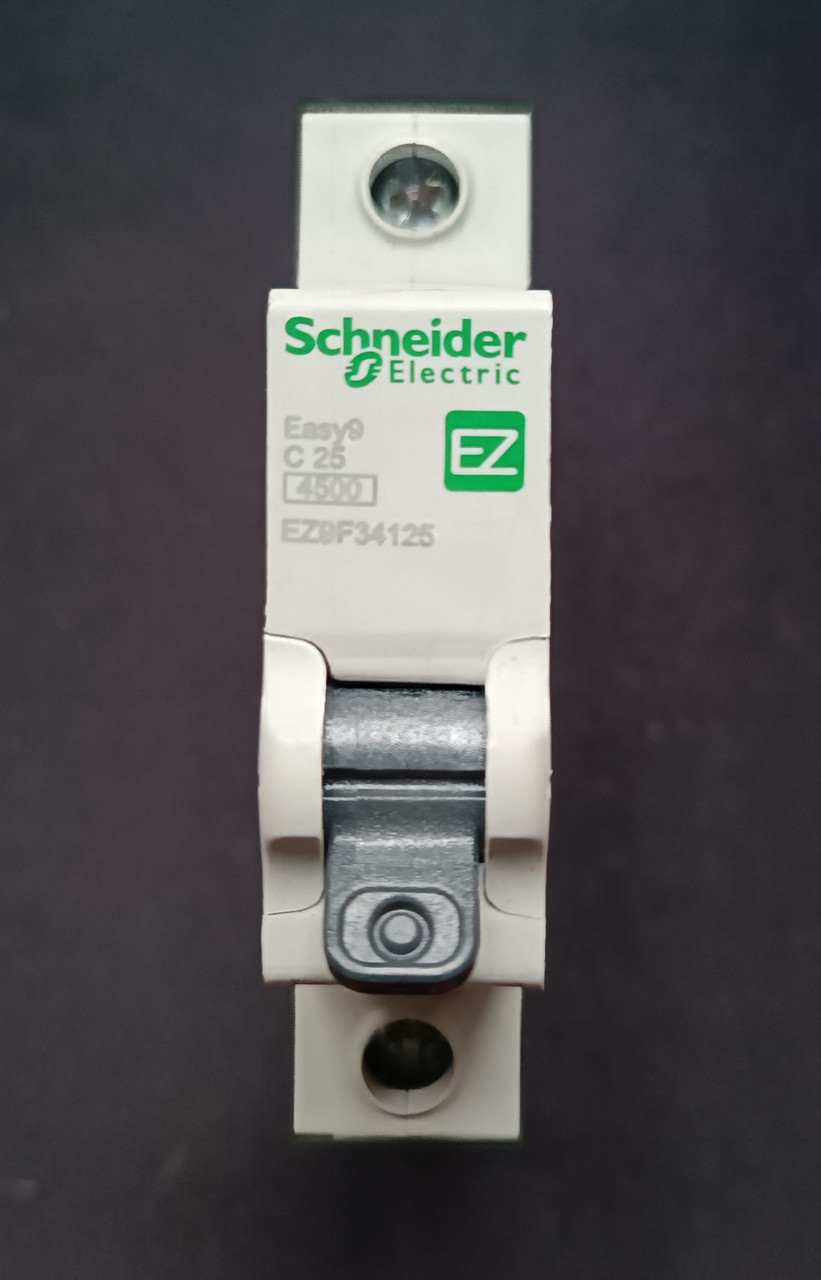 Автоматичний вимикач 1п Schneider Electric easy9 c25, фото 1