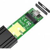 Promo Ціна! Кишеня зовнішня Maiwo M.2 SSD NVMe (PCIe) USB3.1 GEN2 Type-C (K1686P) - тільки на ZaGrosh.com.ua, фото 7