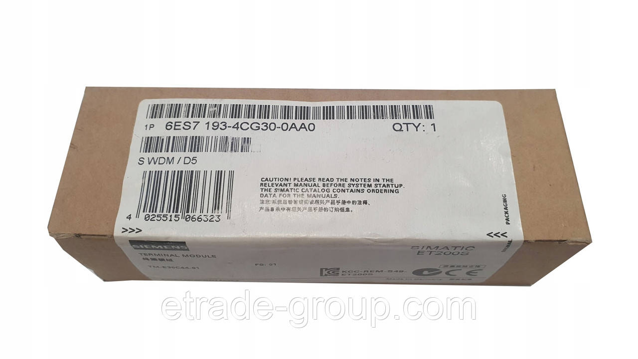 Модуль комунікації Siemens SIMATIC S7-1200 6ES7193-4CG30-0AA0 (6ES71934CG300AA0)