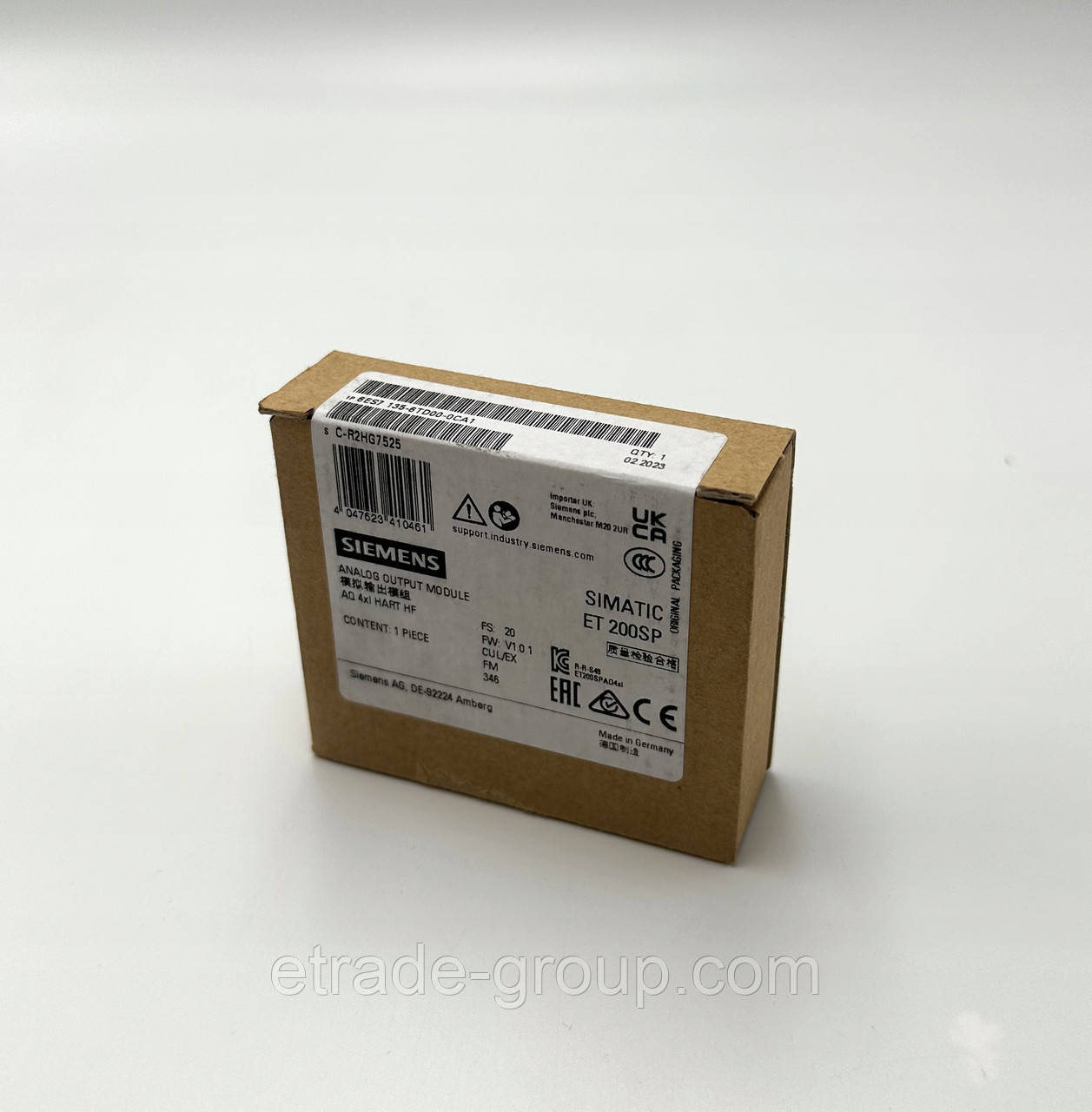 Блок входів Siemens SIMATIC S7-1200 6ES7135-6TD00-0CA1 (6ES71356TD000CA1)