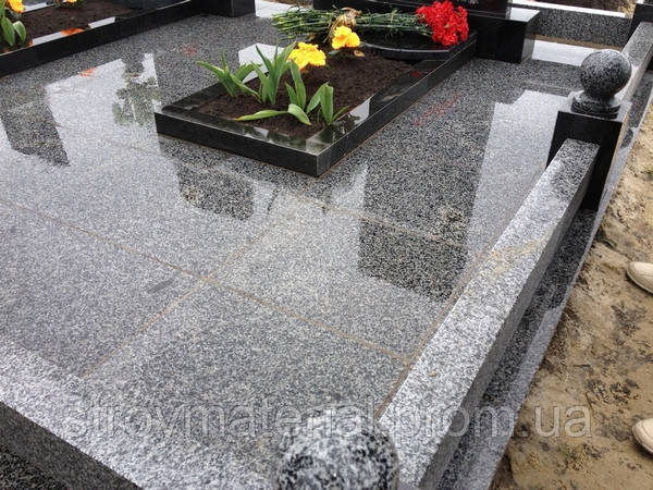 Купить Плитка на могилу на кладбище для памятника., цена 1200 ₴ — Prom ...
