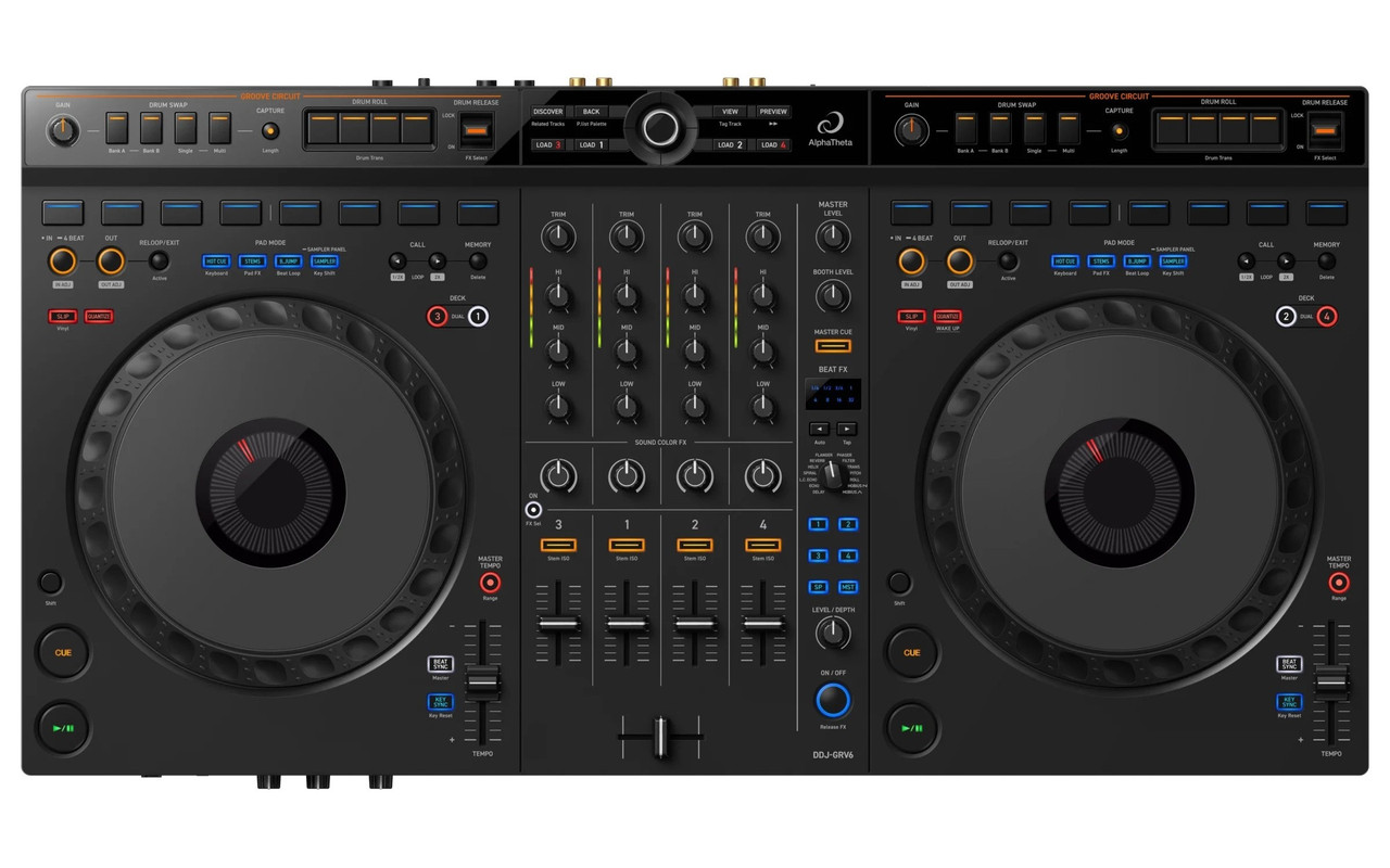 Dj-контролер PIONEER AlphaTheta DDJ-GRV6