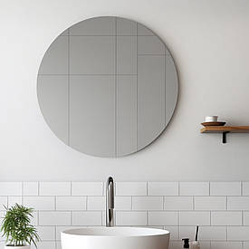 Акрилове дзеркало на самоклейці, коло 330х330х2мм (750)